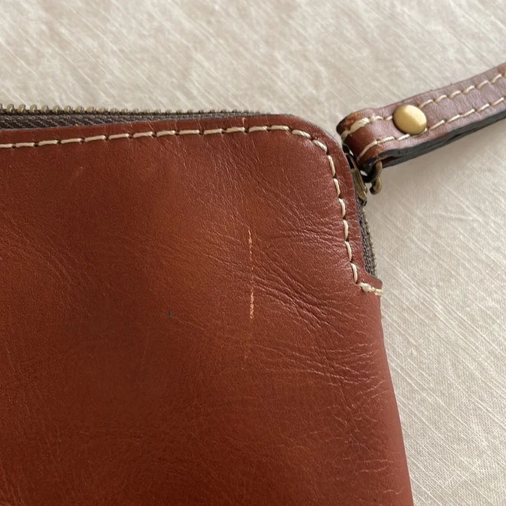 Patricia Nash Leather Wristlet